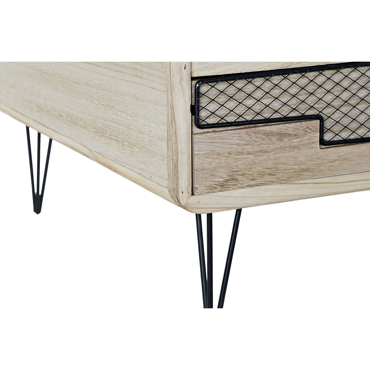 TV-möbler DKD Home Decor Metall Paulowniaträ (115 x 61 x 43 cm) - 8