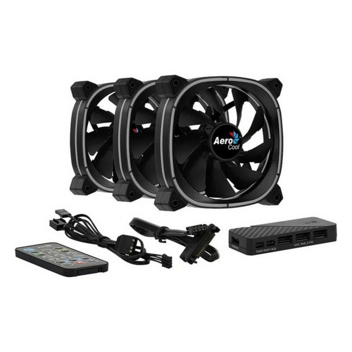 CPU-fläkt Aerocool Astro 12 Pro Ø 12 cm 1000 rpm ARGB LED - 2