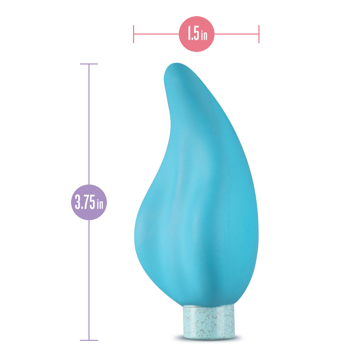 Klitorisstimulator Blush Gaia Blå - 4