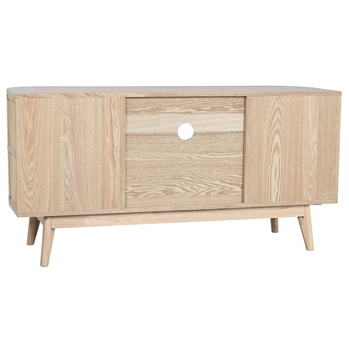 TV-möbler Home ESPRIT Gyllene Naturell Rattan Gran 120 x 40 x 60 cm - 2