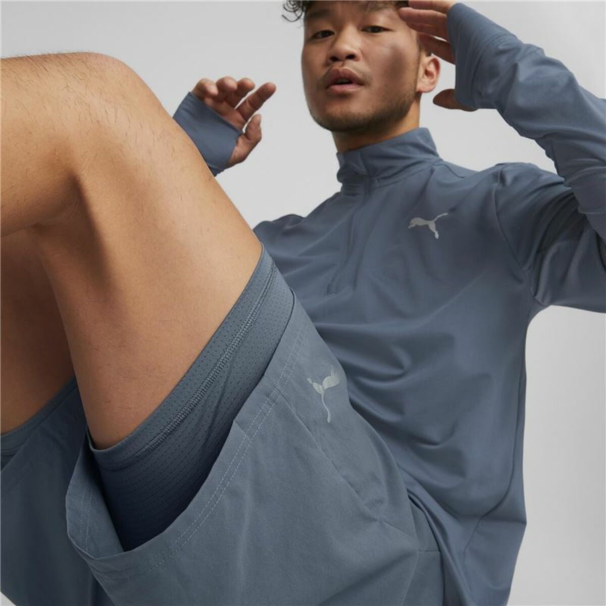 Sportshorts för män Puma Favourite 2-in-1 Grå - 5