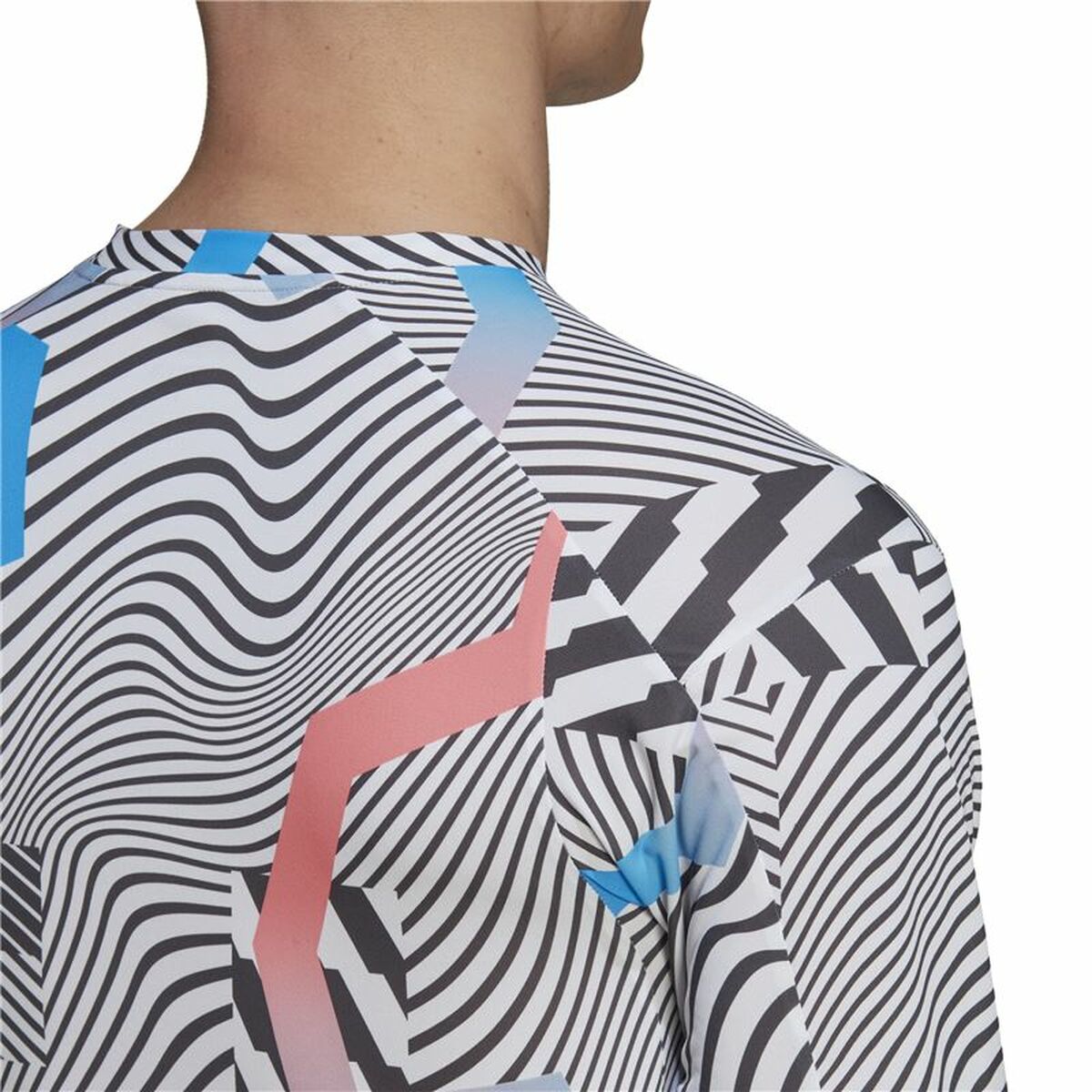 T-shirt med lång ärm Herr Adidas Terrex Primeblue Trail Vit - 8