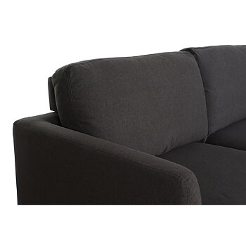Schäslong DKD Home Decor Grå Metall 250 x 160 x 85 cm