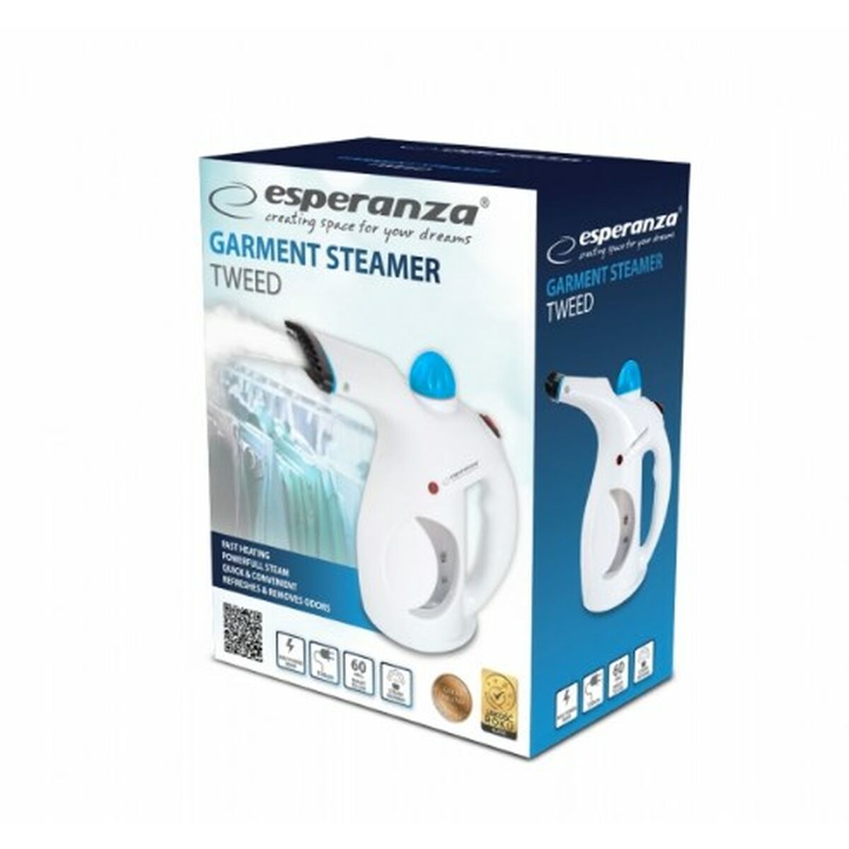 Vertikalt ångstrykjärn Esperanza EHI006 800 W - 4