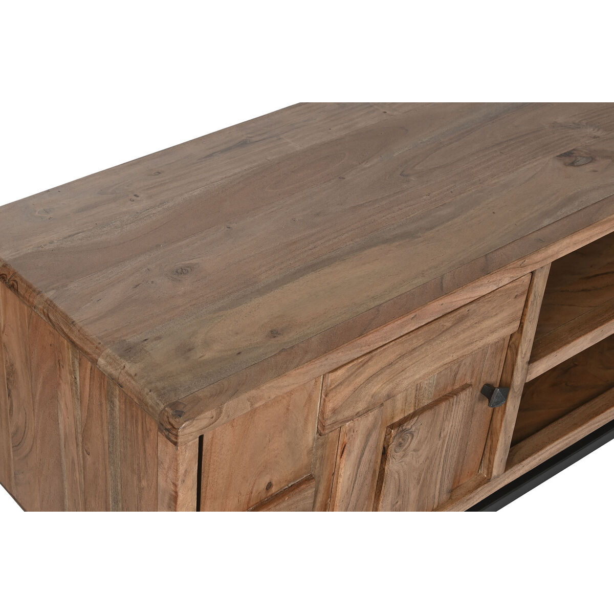 TV-möbler Home ESPRIT Brun Metall Akaciaträ 148 x 45 x 55 cm - 5