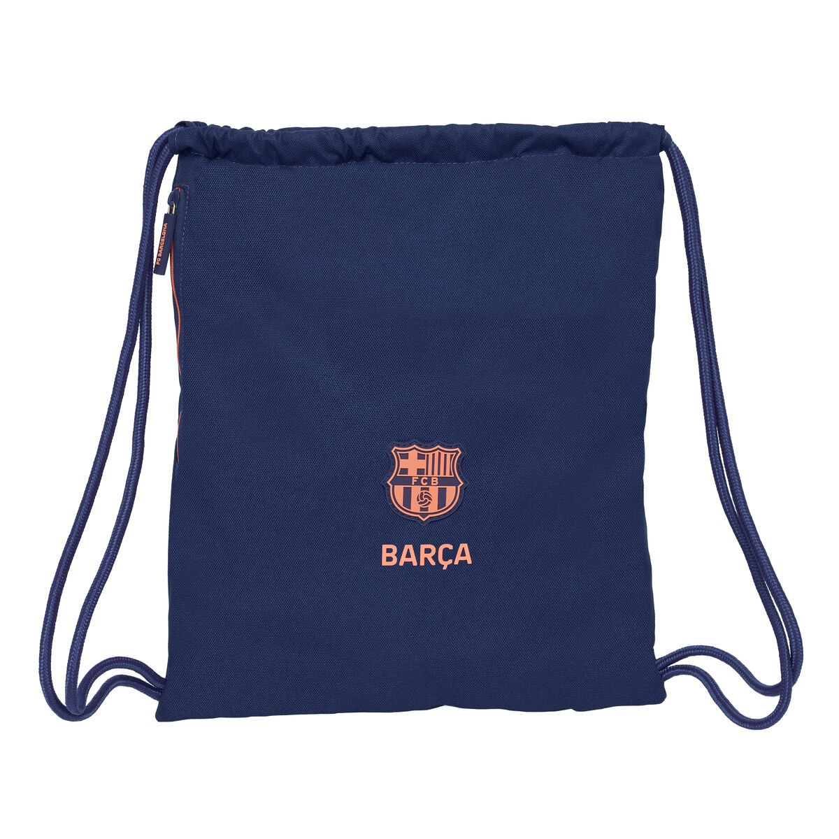 Skopåse med remmar F.C. Barcelona Marinblå 35 x 40 x 1 cm