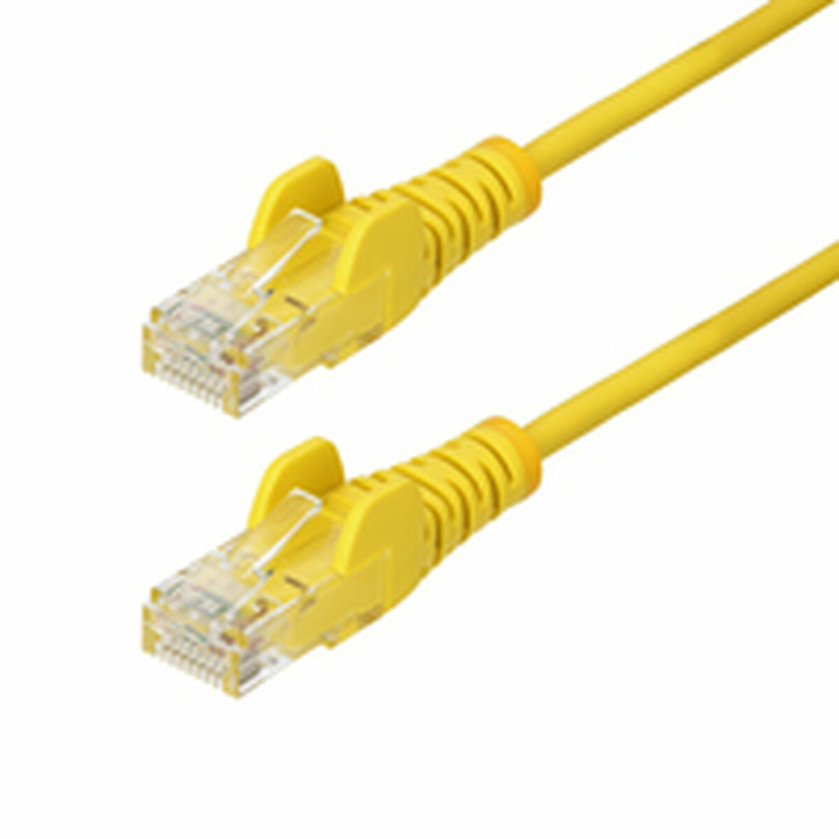 Kontakt RJ45 Kategori 6 FTP Startech N6PAT15MYLS Gul 15 m
