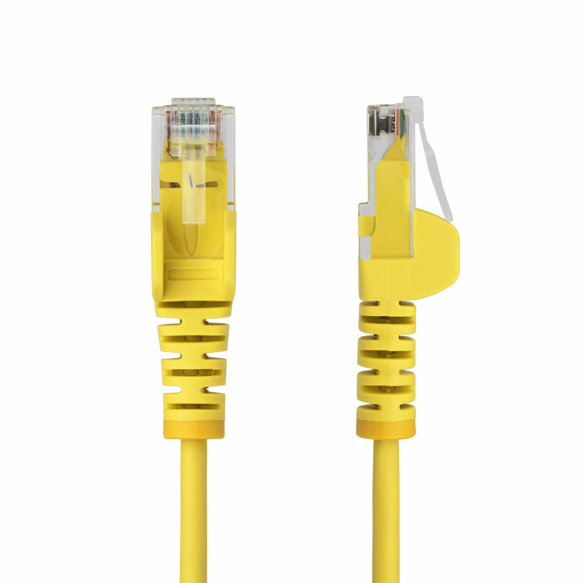 Kontakt RJ45 Kategori 6 FTP Startech N6PAT15MYLS Gul 15 m - 2