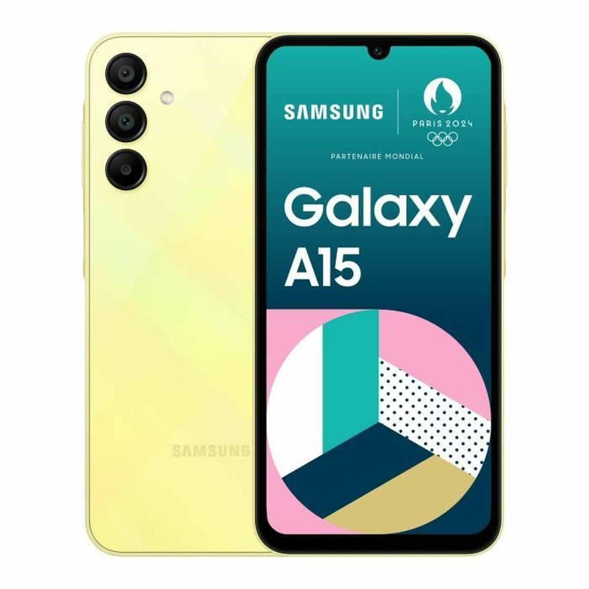 Smartphone Samsung SM-A155FZYDEUB MediaTek Helio G99 4 GB RAM 128 GB Gul