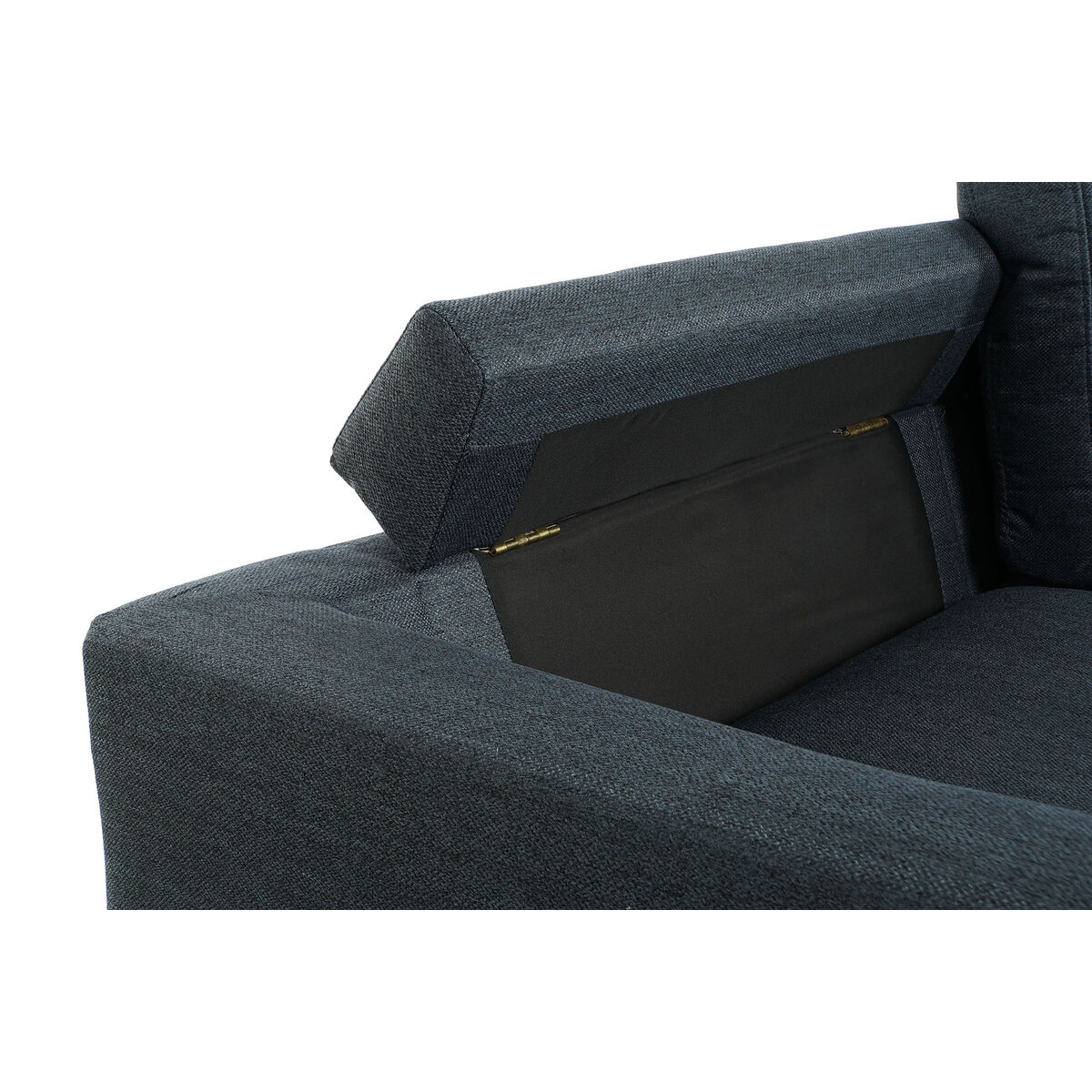 Soffa DKD Home Decor Blå Metall 300 x 160 x 85 cm - 5