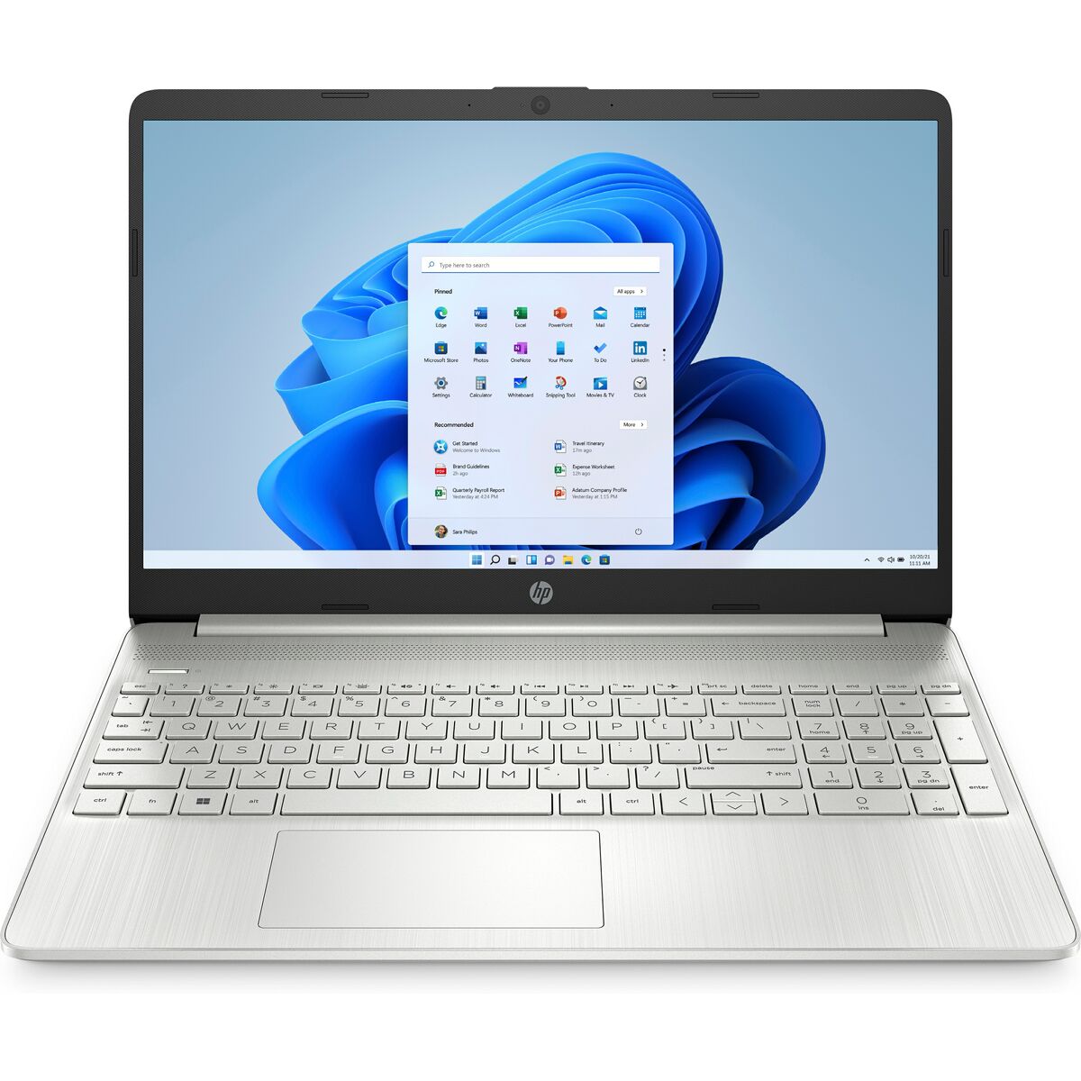 Bärbar dator HP Ryzen 7 5700U 16 GB RAM 512 GB SSD 15,6"