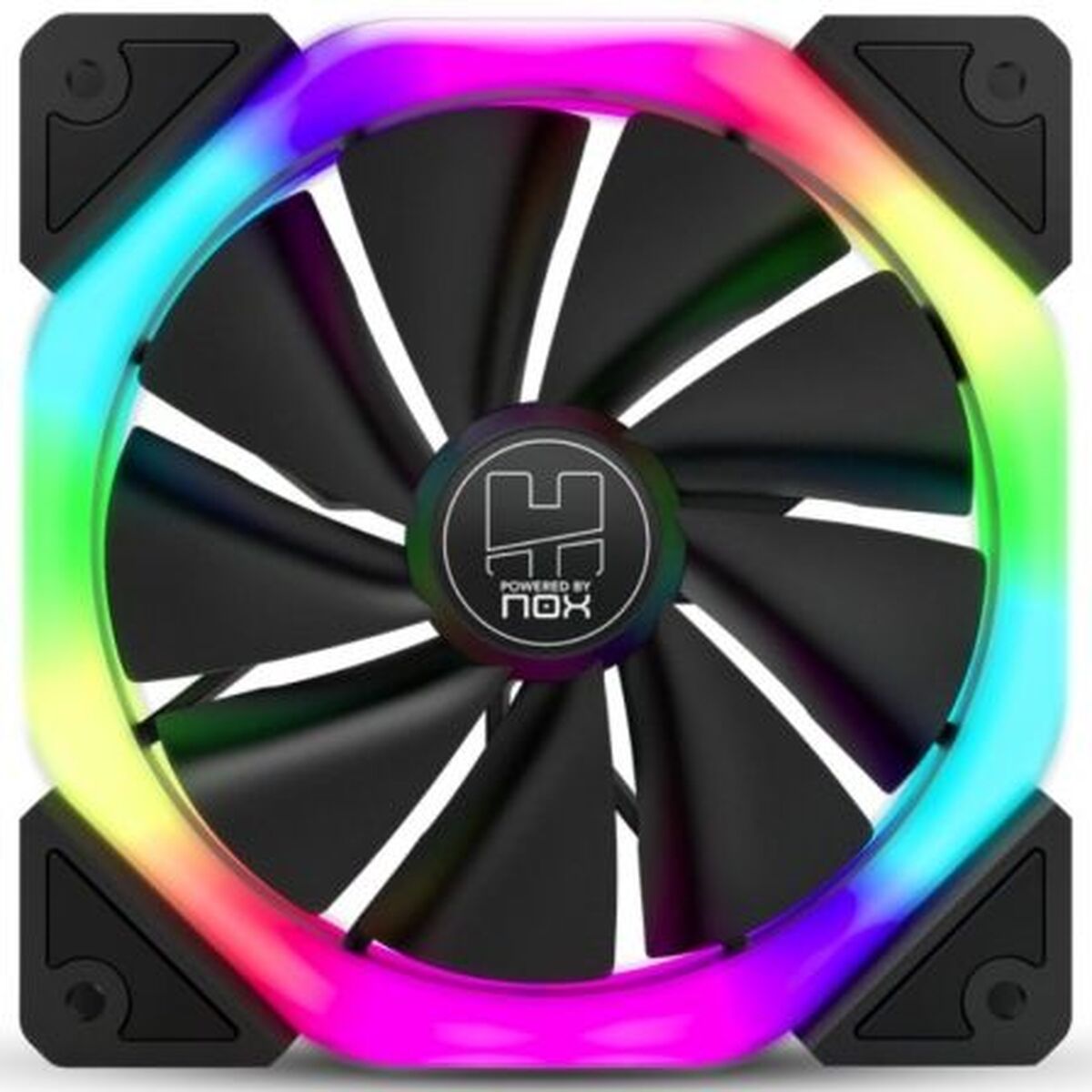 Lådfläkt Nox S-Fan LED ARGB Ø 12 cm
