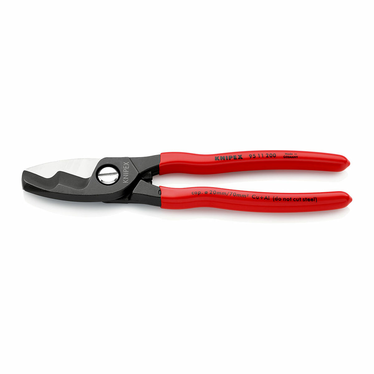 Elektrikersax Knipex 9511200 Stål Plast Kabelskärare