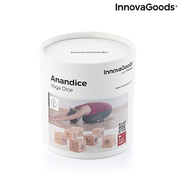 Yoga tärningsspel Anandice InnovaGoods 7 antal