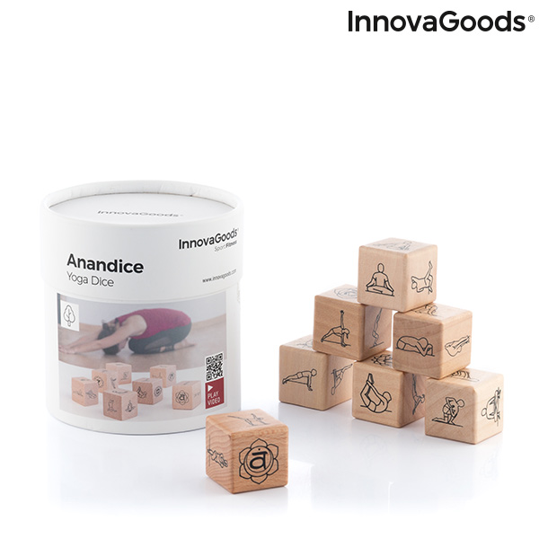 Yoga tärningsspel Anandice InnovaGoods 7 antal - 4