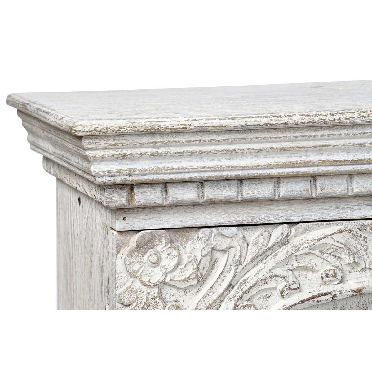 TV-möbler DKD Home Decor 8424001858347 Metall Vit Mangoträ 160 x 40 x 65 cm - 18