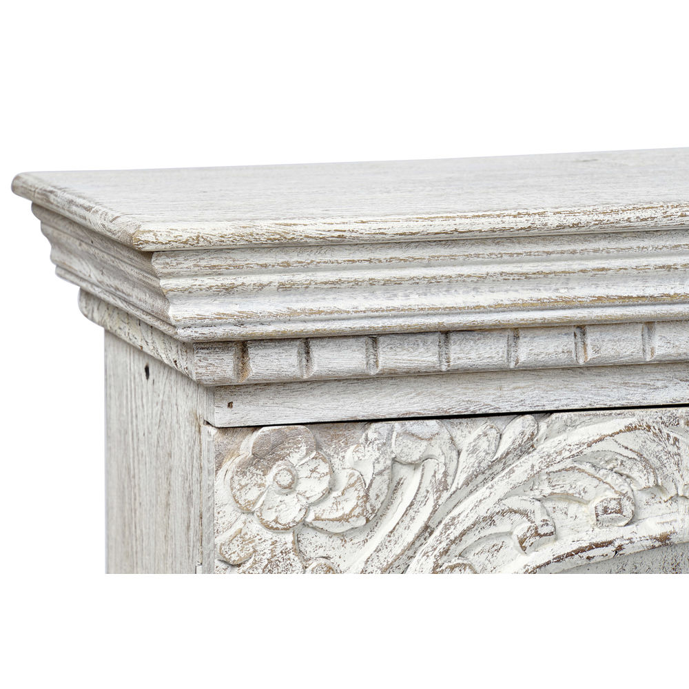 TV-möbler DKD Home Decor 8424001858347 Metall Vit Mangoträ 160 x 40 x 65 cm - 4