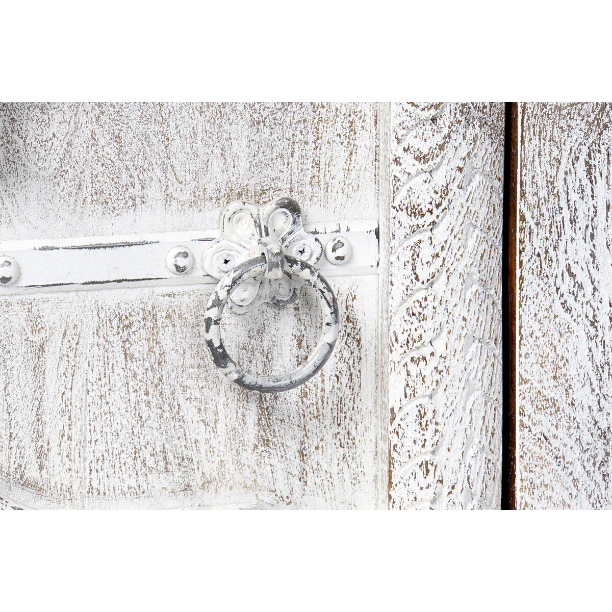 TV-möbler DKD Home Decor 8424001858347 Metall Vit Mangoträ 160 x 40 x 65 cm - 19