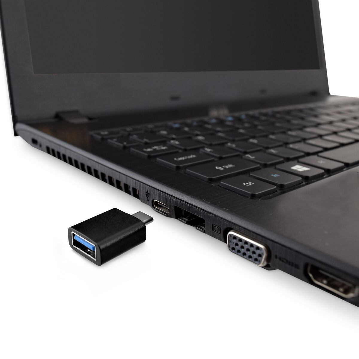 USB-C till USB Adapter V7 V7U3C2A-BLK-1N - 9