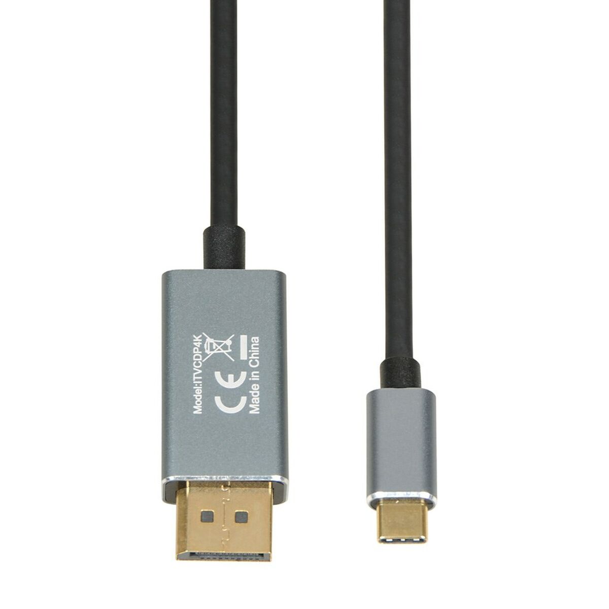 USB C till DisplayPort Adapter Ibox ITVCDP4K Svart 1,8 m - 5