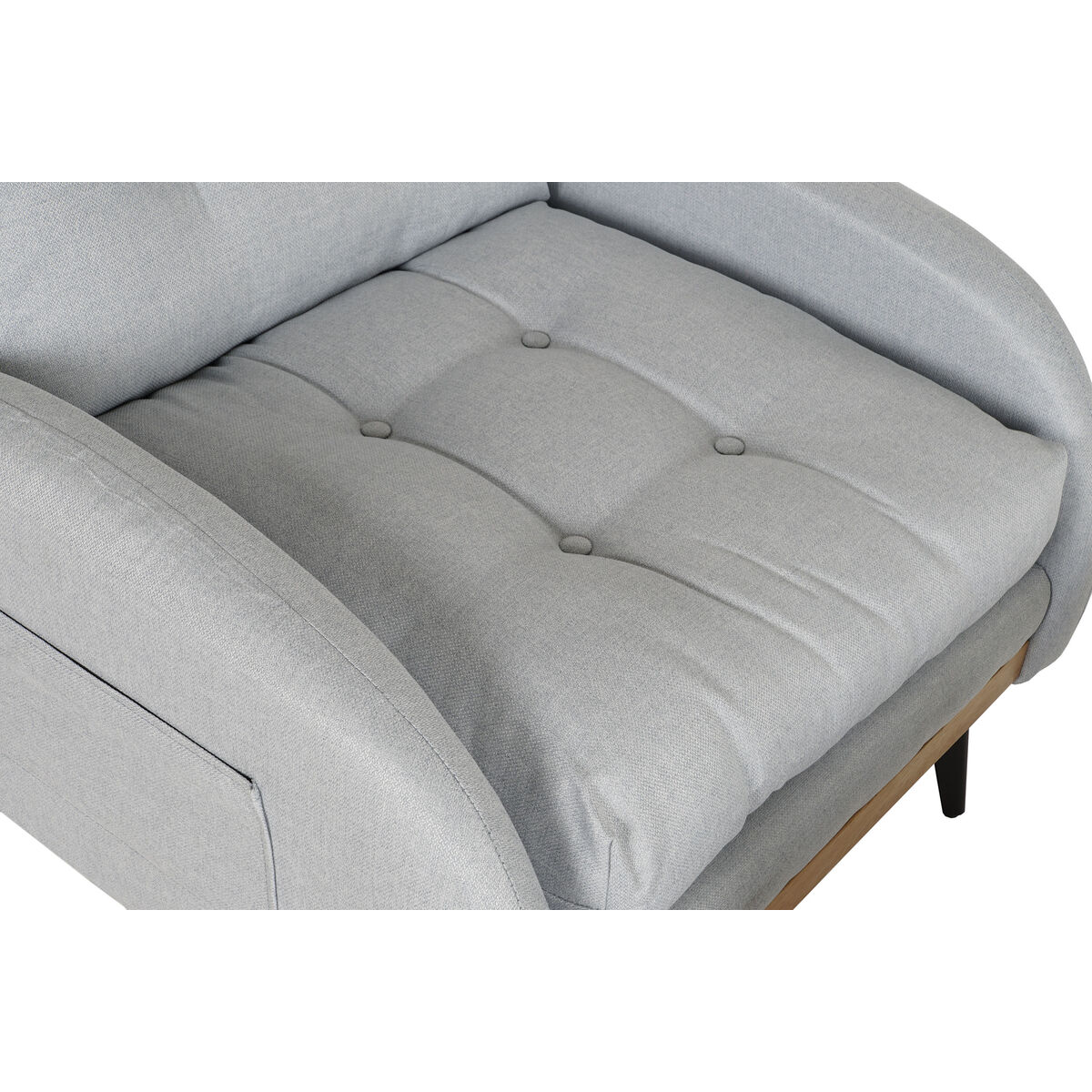 Bäddsoffa Home ESPRIT Metall Scandi 74 x 85 x 90 cm - 2
