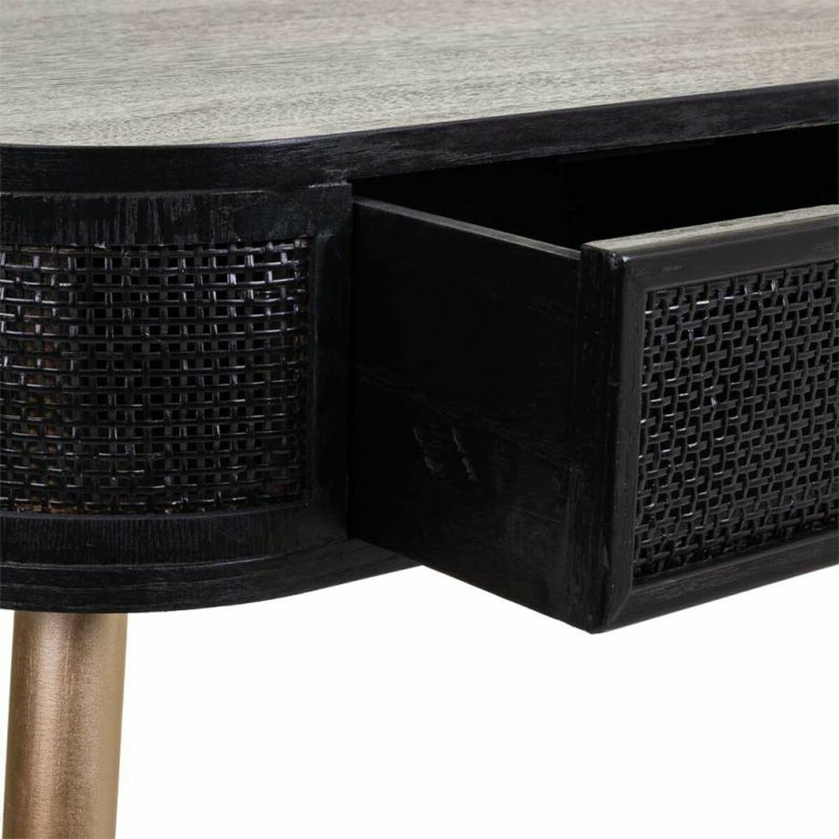 Mottagare Alexandra House Living Svart 42 x 79 x 88 cm - 6