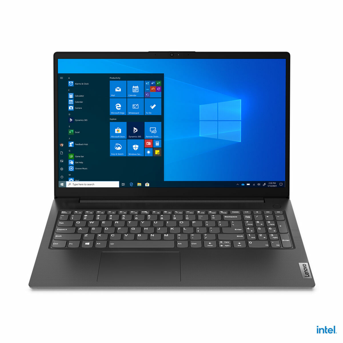 Laptop Lenovo 82QY00PUSP 15,6" 8 GB RAM 256 GB SSD Intel Celeron N4500 Qwerty Spanska