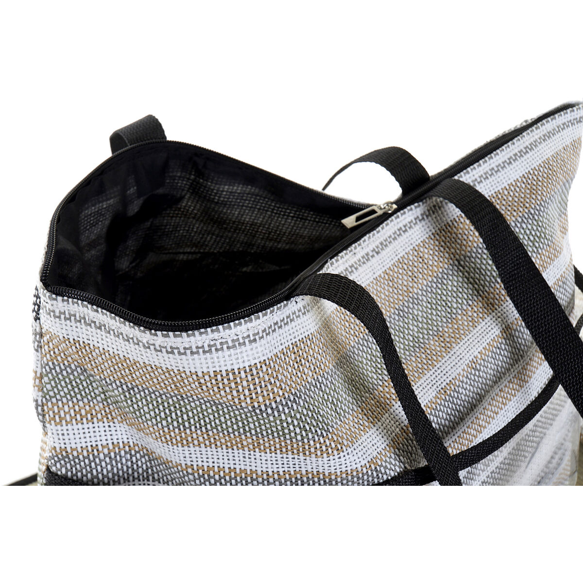 Strandväska DKD Home Decor Blå Brun Grön Grå Mint PVC Kanvas 44 x 23 x 62 cm (2 antal) - 7