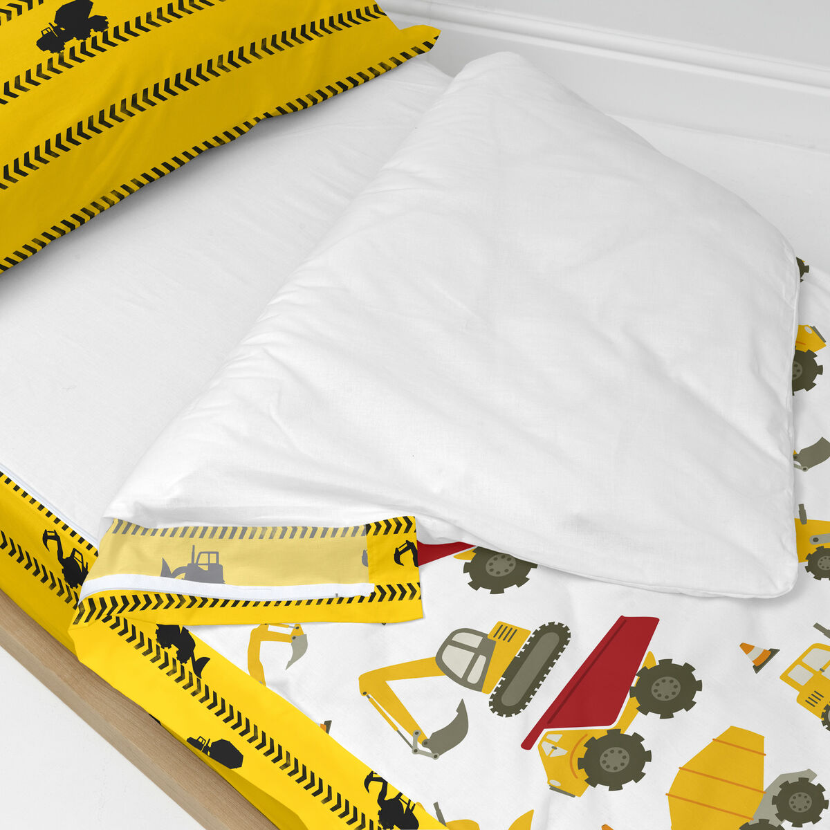 Vadderat täcke HappyFriday Mr Fox Machinery Multicolour 105 x 200 cm - 3