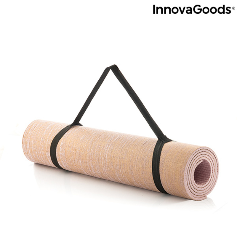 Yogamatta i jute Jumat InnovaGoods - 13