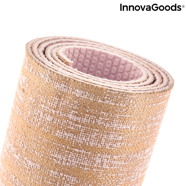 Yogamatta i jute Jumat InnovaGoods - 8