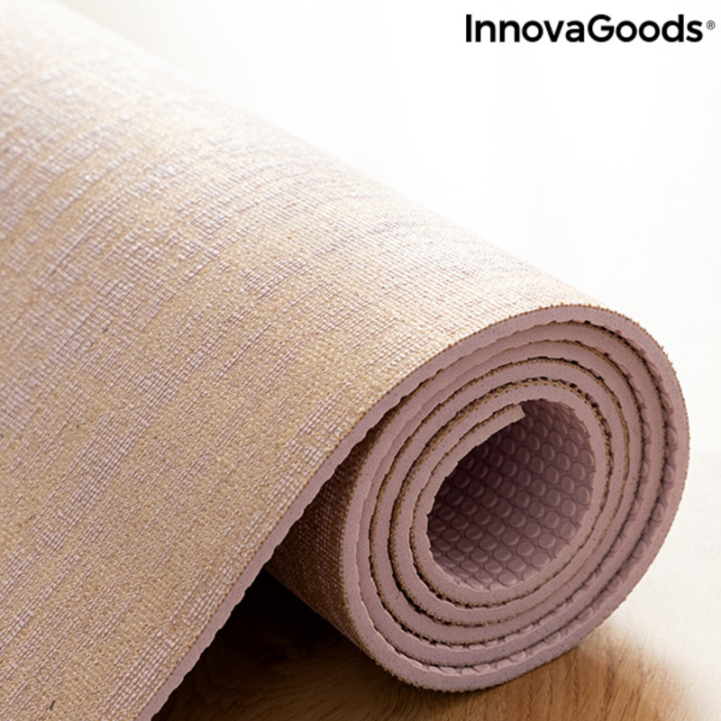 Yogamatta i jute Jumat InnovaGoods - 15