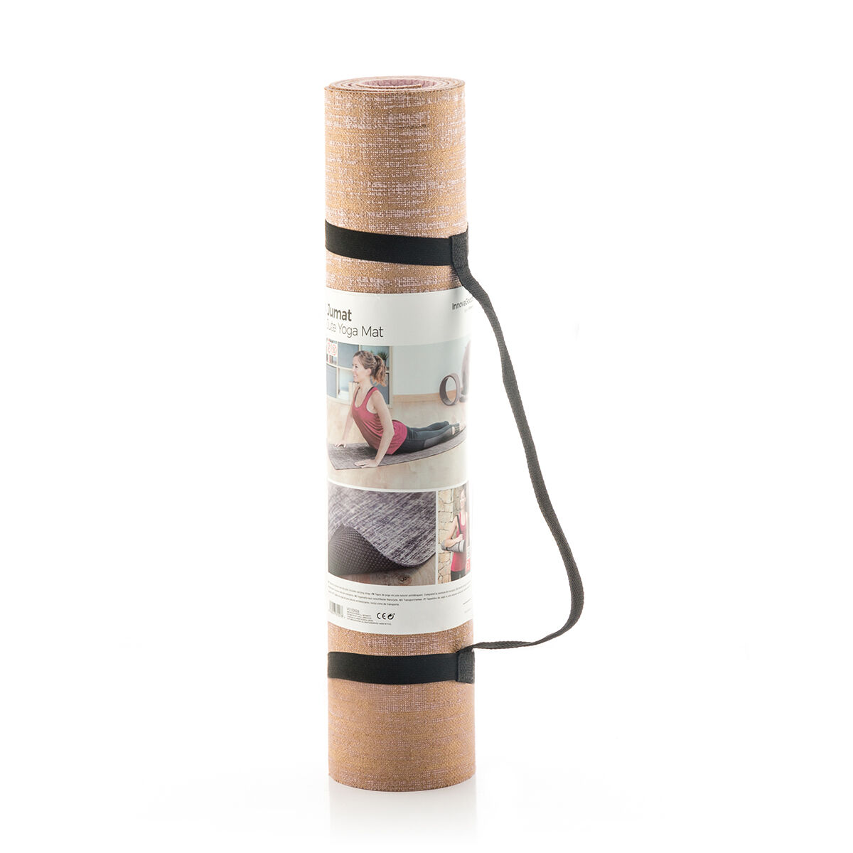 Yogamatta i jute Jumat InnovaGoods - 18
