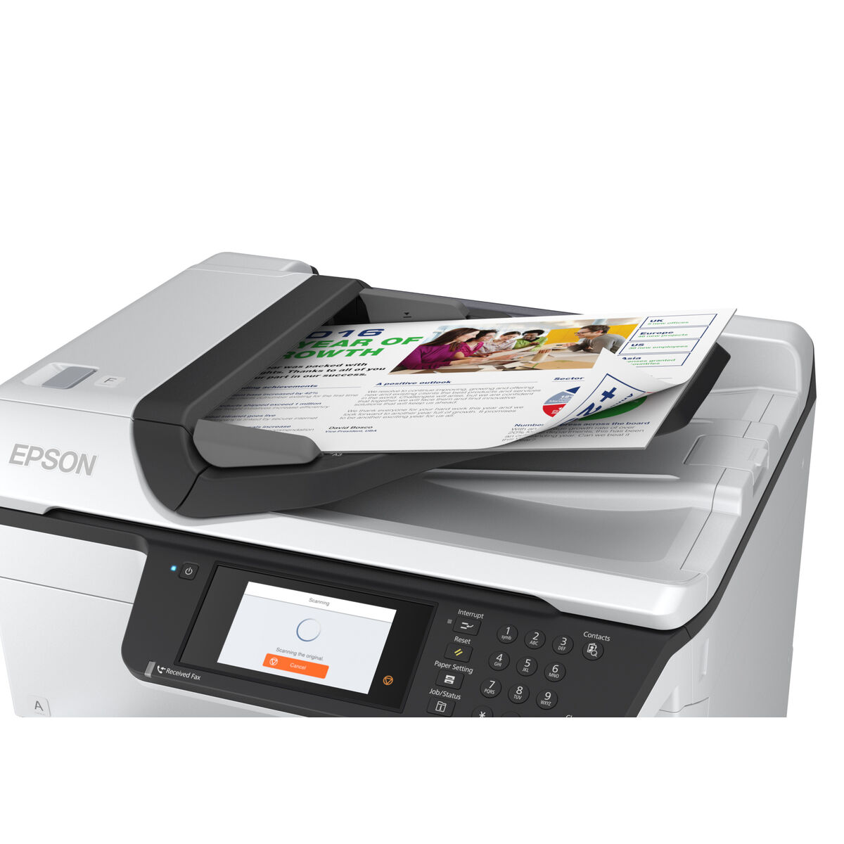 Multifunktionsskrivare Epson WF-C878RDWF Moduler ingår ej - 4