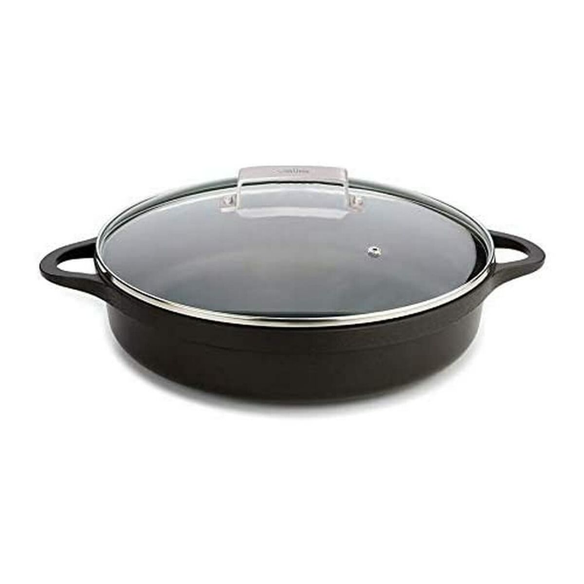 Kastrull Valira BLACK IND 24CM Ø 24 cm Svart Non-stick