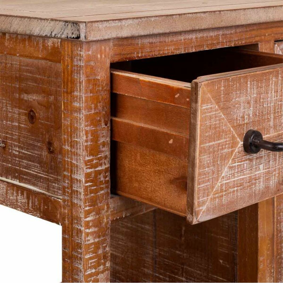 Hallmöbel med lådor Alexandra House Living Brun 82 x 37 x 63 cm - 6