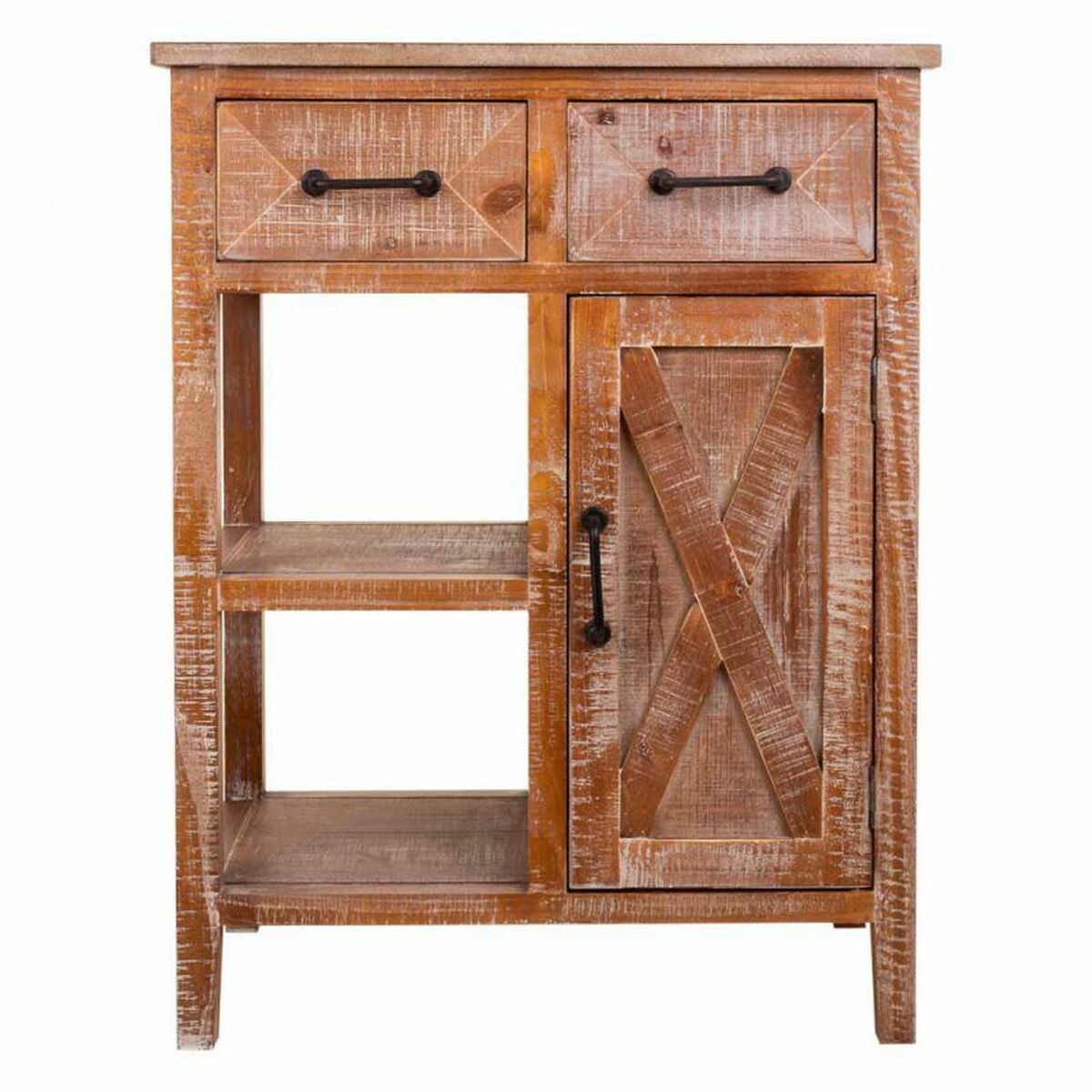 Hallmöbel med lådor Alexandra House Living Brun 82 x 37 x 63 cm - 3