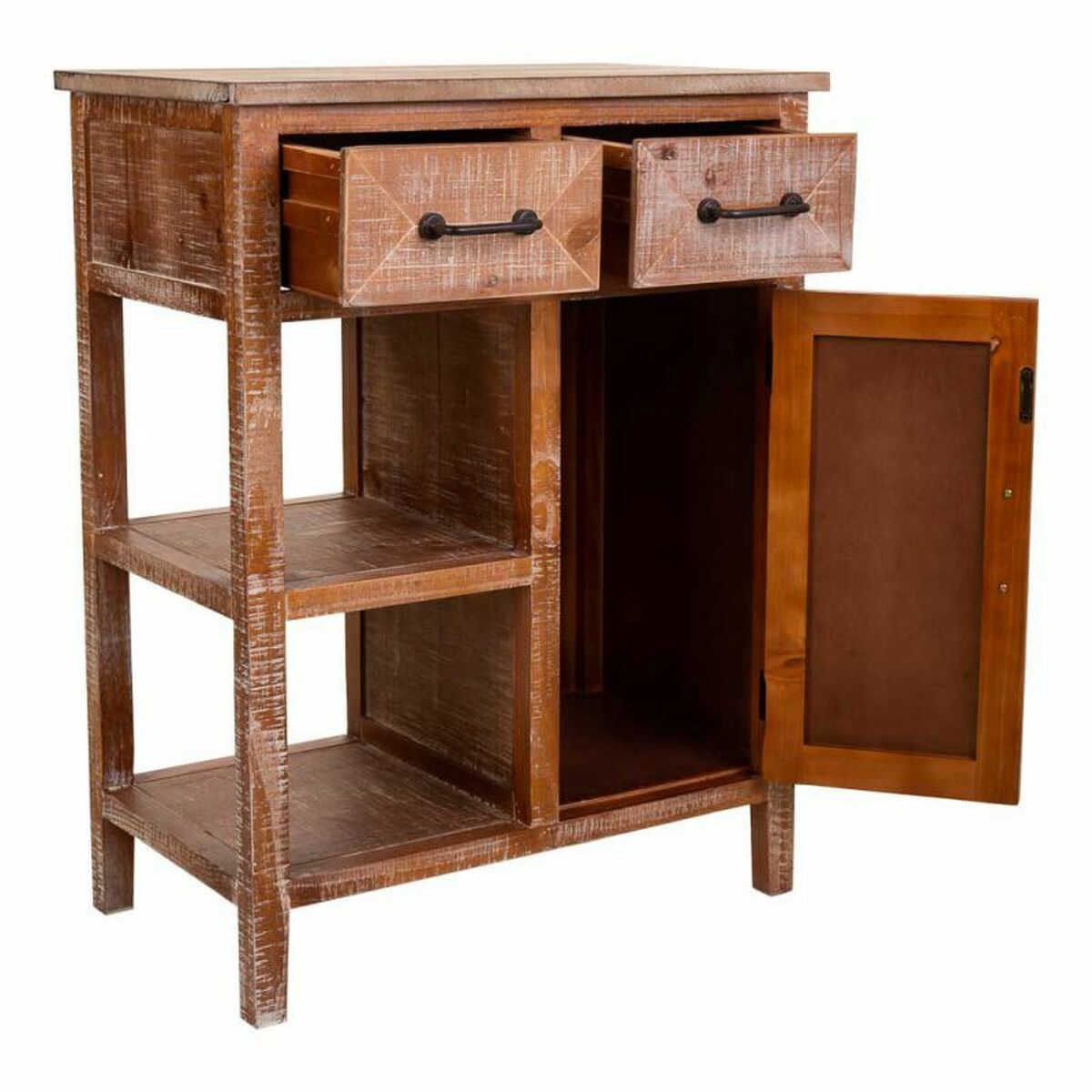 Hallmöbel med lådor Alexandra House Living Brun 82 x 37 x 63 cm - 4