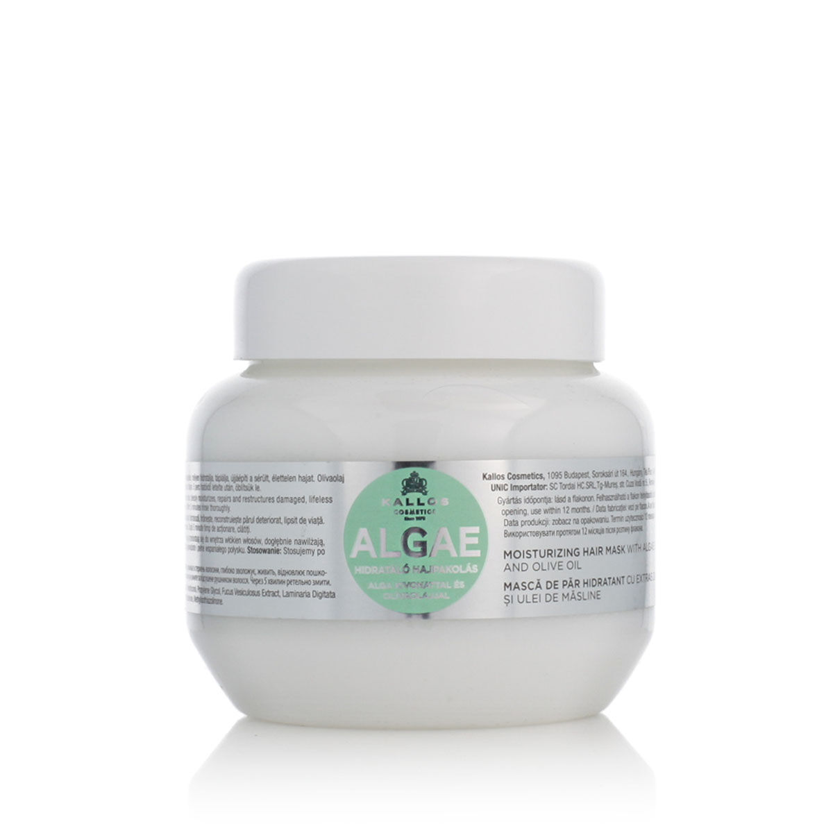 Fuktande ansiktsmask Kallos Cosmetics Algae 275 ml 271 ml