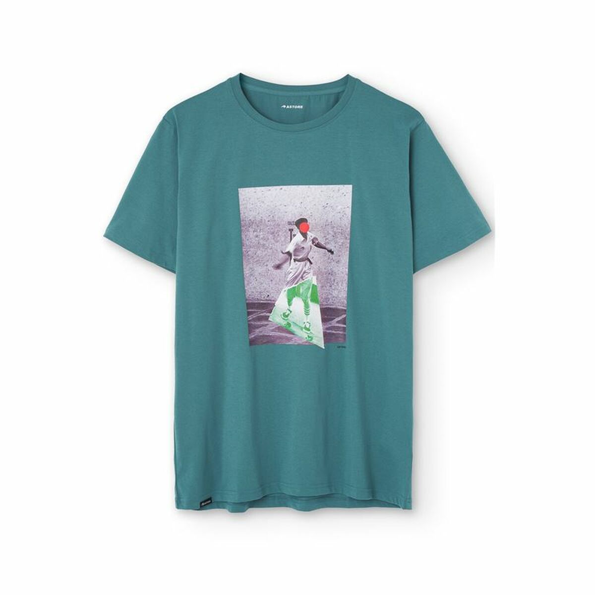 T-shirt med kortärm Herr Astore Sellers Blå