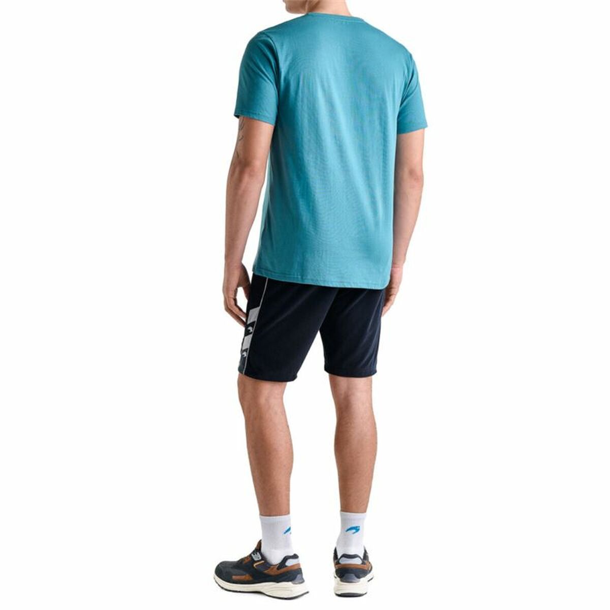T-shirt med kortärm Herr Astore Sellers Blå - 3
