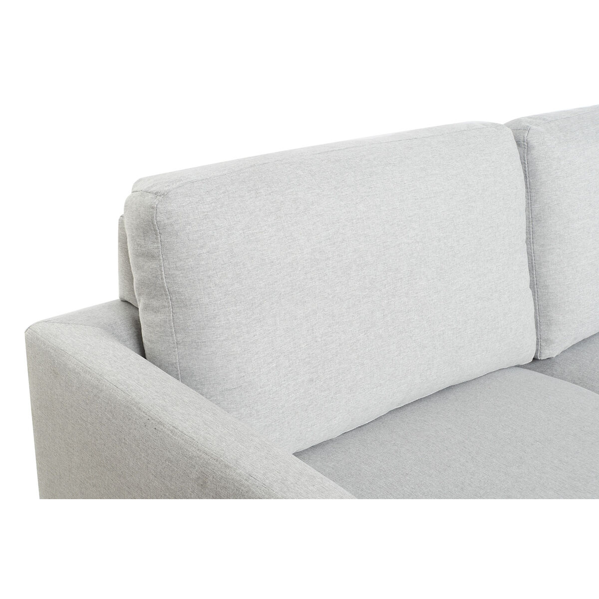 Schäslong DKD Home Decor Ljusgrå Metall 250 x 160 x 85 cm - 2