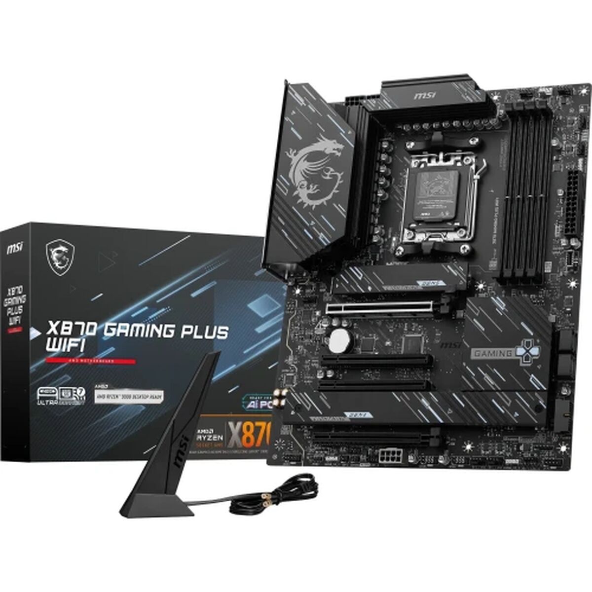 Moderkort MSI X870 GAMING PLUS WIFI AMD X870