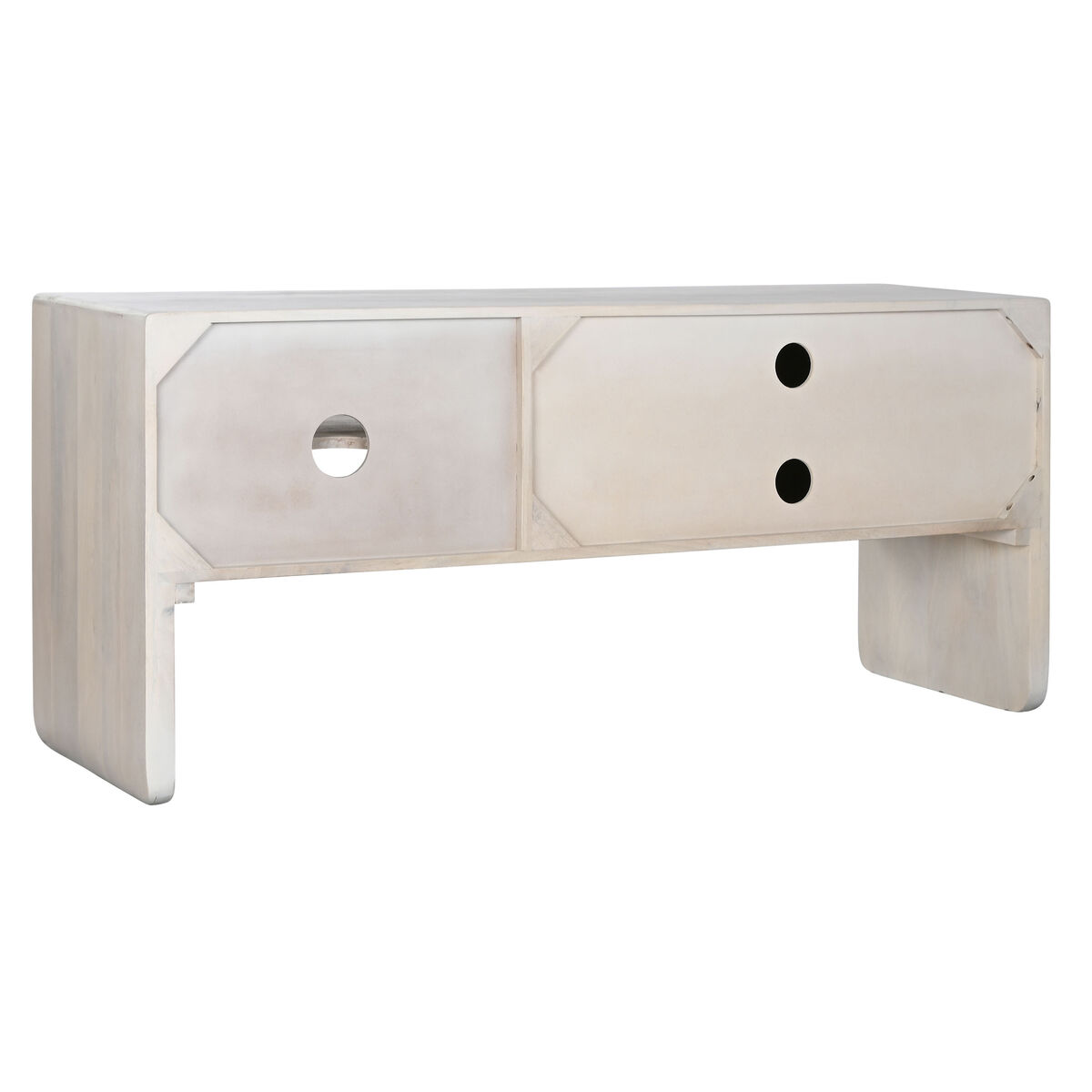 TV-möbler Home ESPRIT Vit 140 x 40 x 60 cm - 2