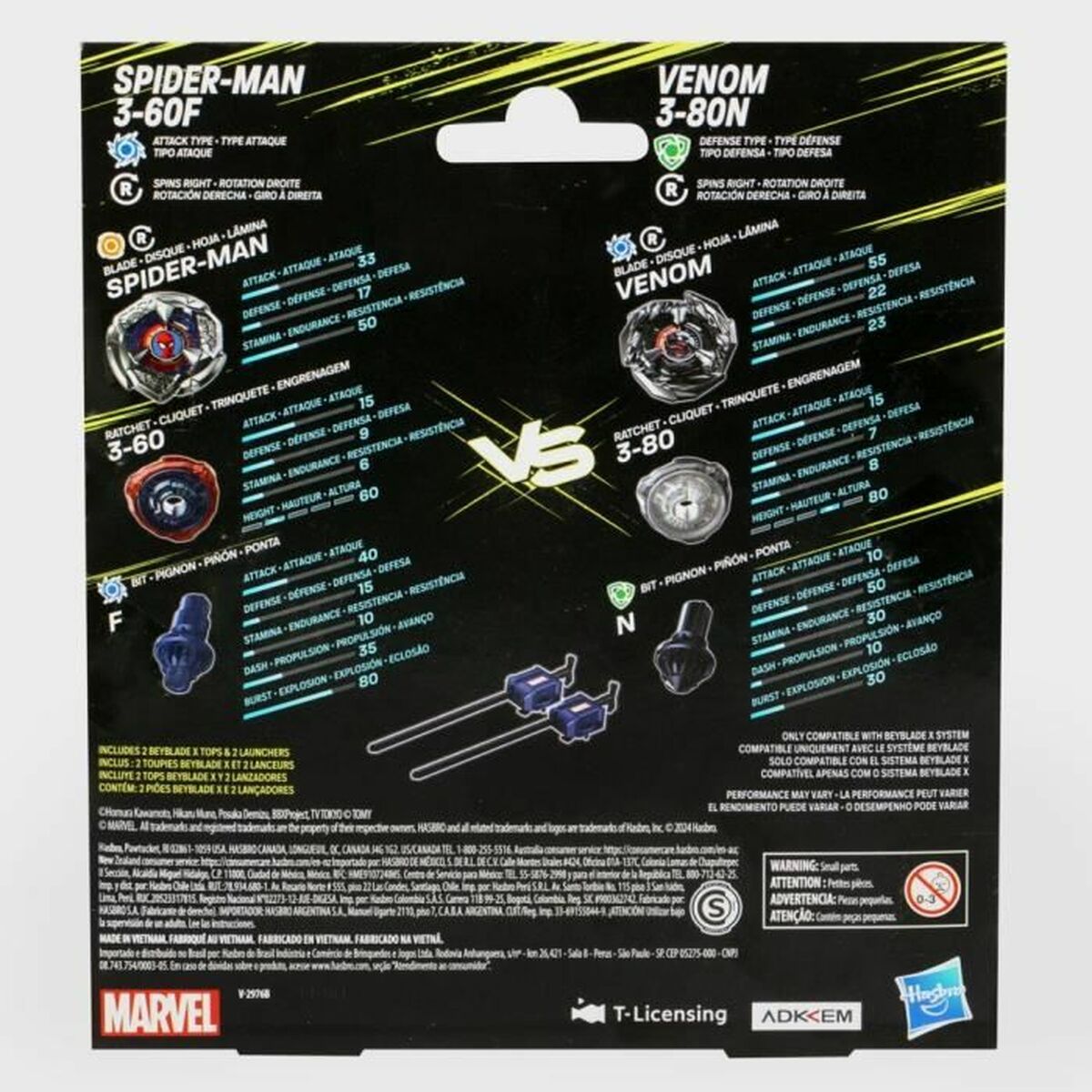 Playset Hasbro Spider-Man 3-60F vs. Venom 3-80N - 4