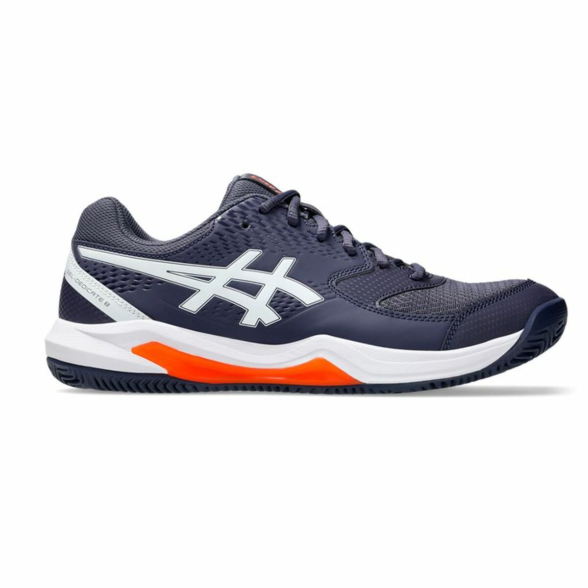 Tennisskor för herrar Asics Gel-Dedicate 8 Clay Mörkblå