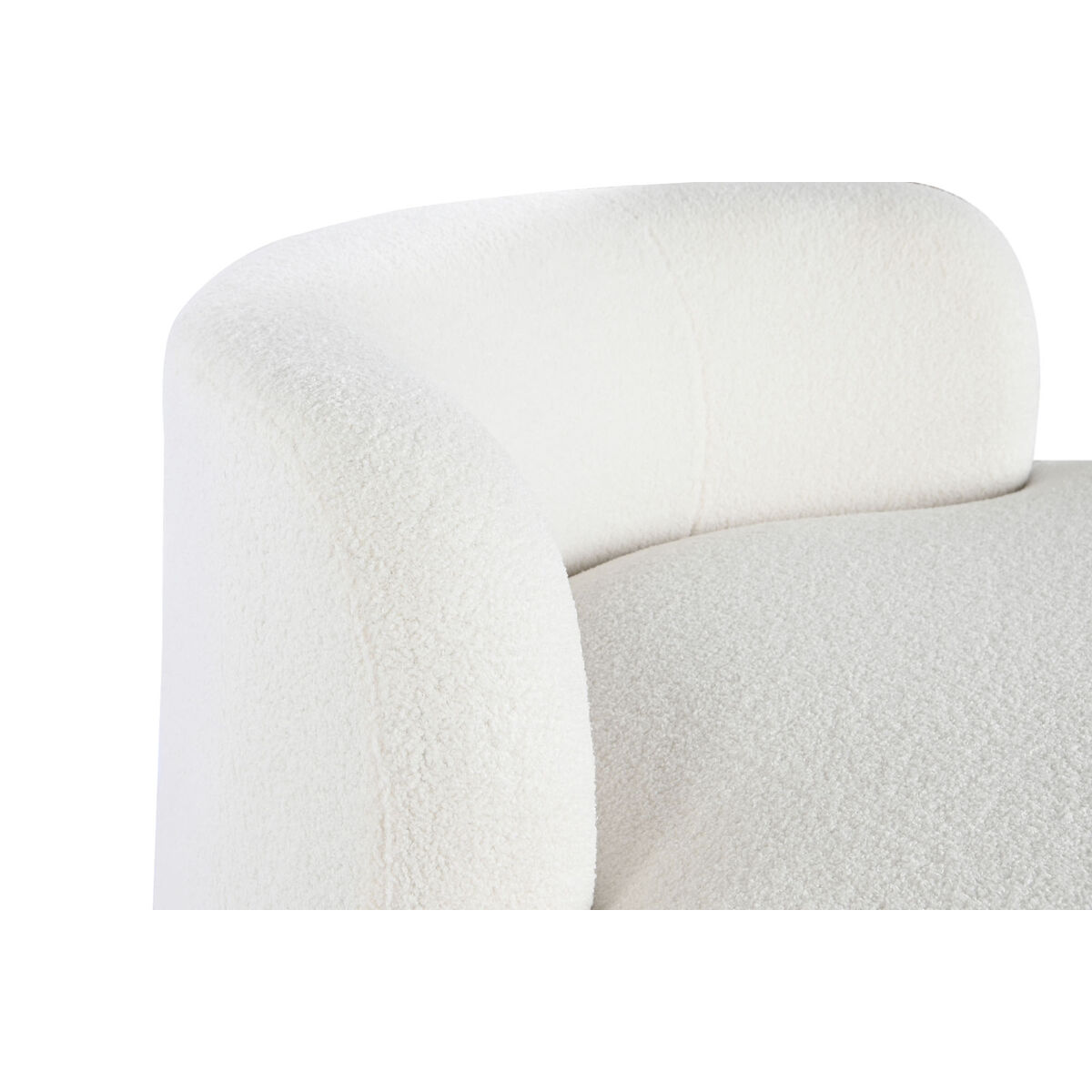 Soffa DKD Home Decor Vit 150 x 150 x 69 cm - 3