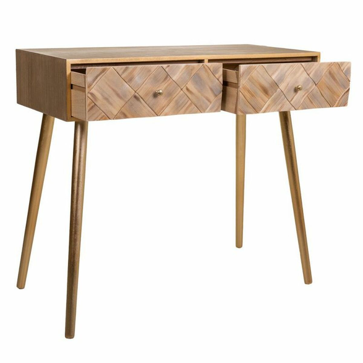 Hallmöbel med lådor Alexandra House Living Brun 41 x 79 x 88 cm - 4
