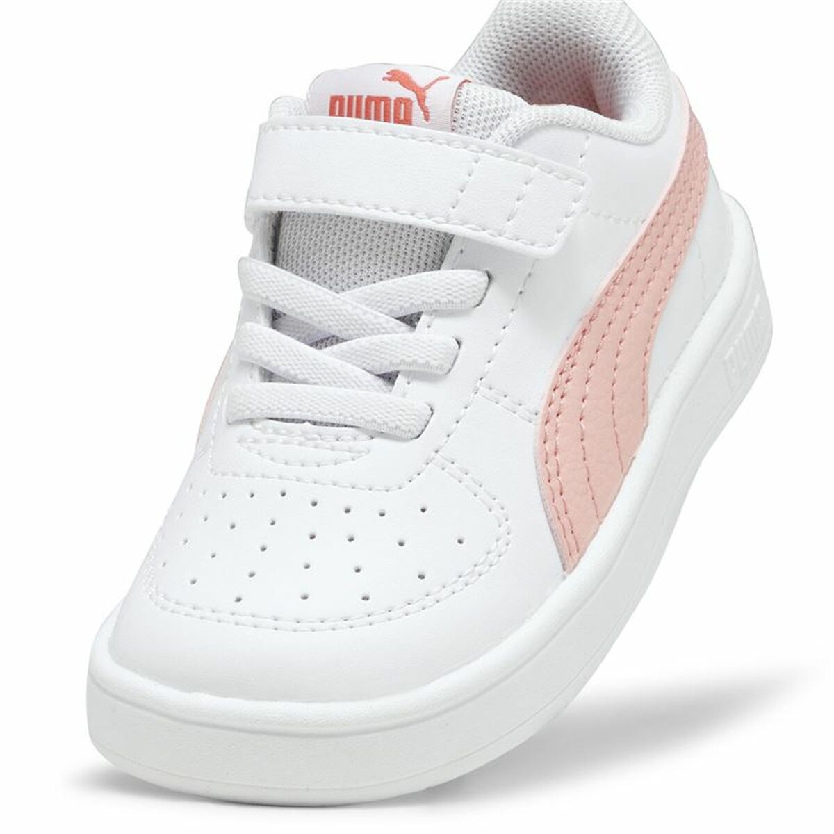 Sportskor för barn Puma Rickie+ Vit Ljusrosa - 2