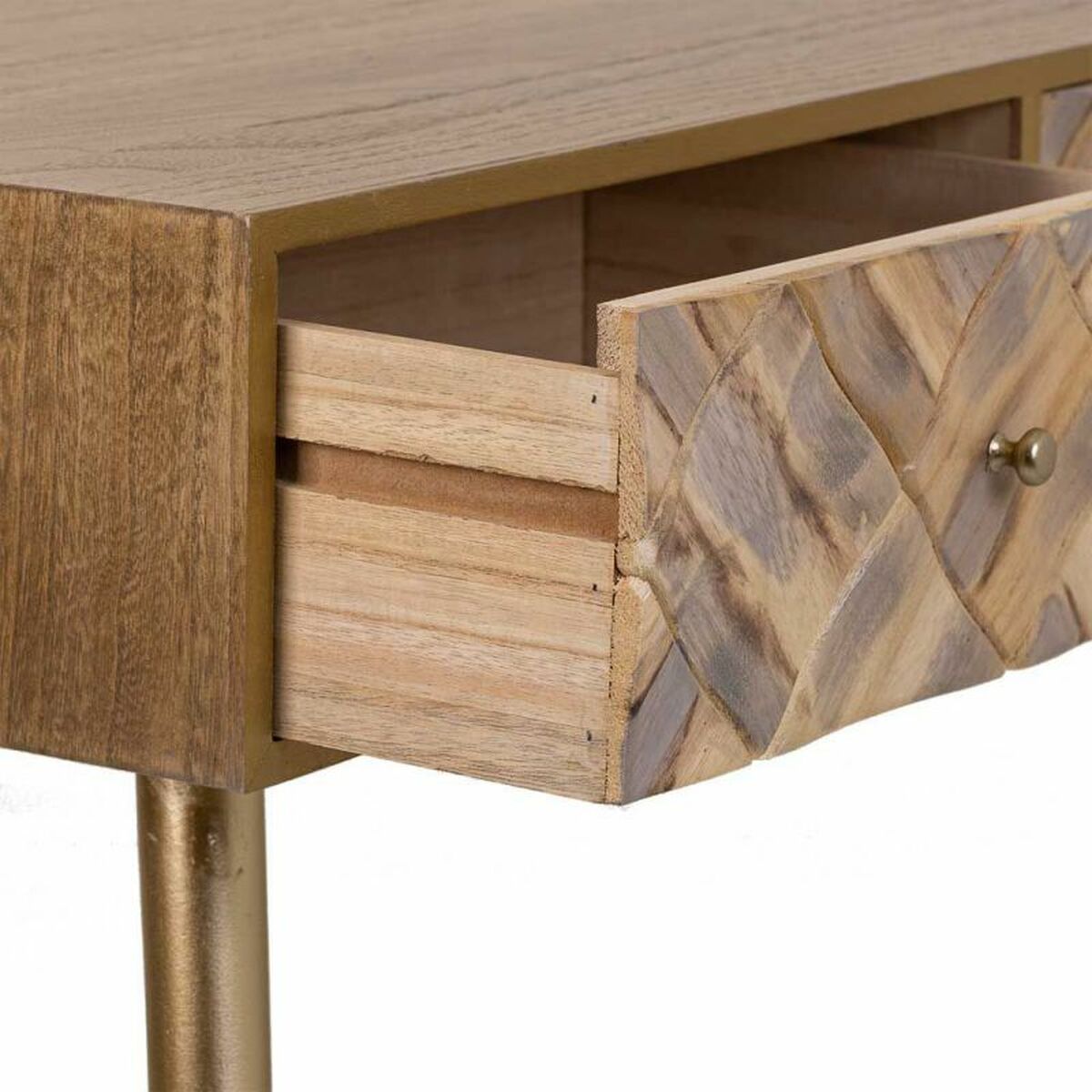 Hallmöbel med lådor Alexandra House Living Brun 41 x 79 x 132 cm - 7